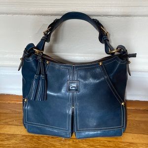Dooney & Bourke Ocean Blue Kingston Hobo